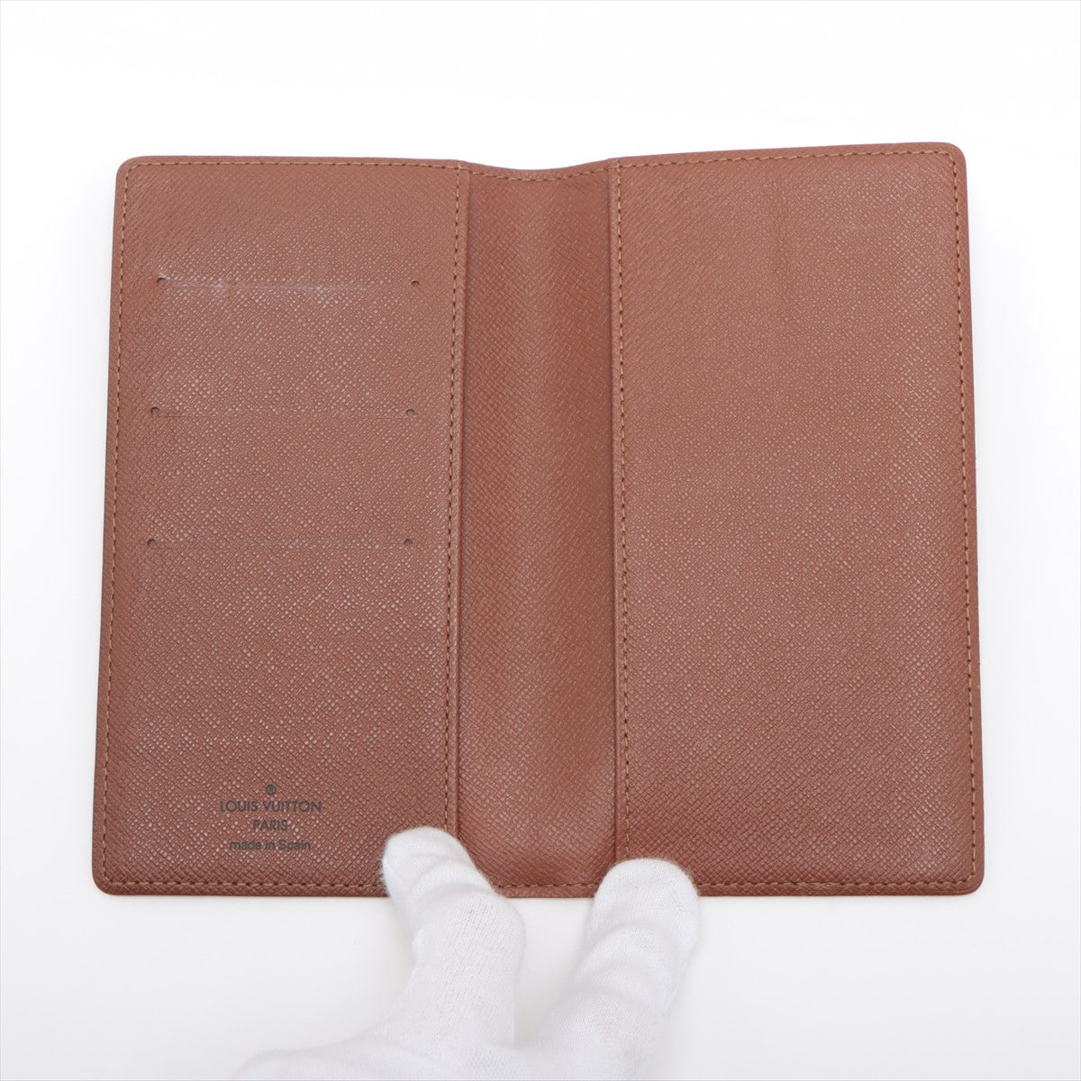 Louis Vuitton Monogram Agenda Poche Notebook Cover Brown