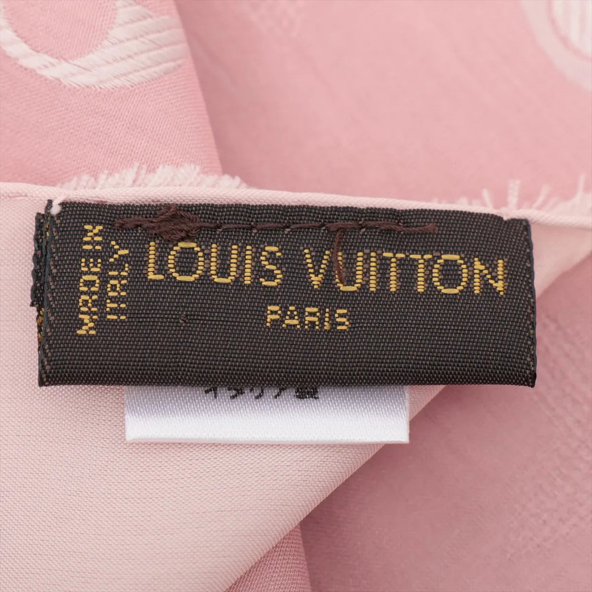 Louis Vuitton Monogram Venice Silk Scarf Pink