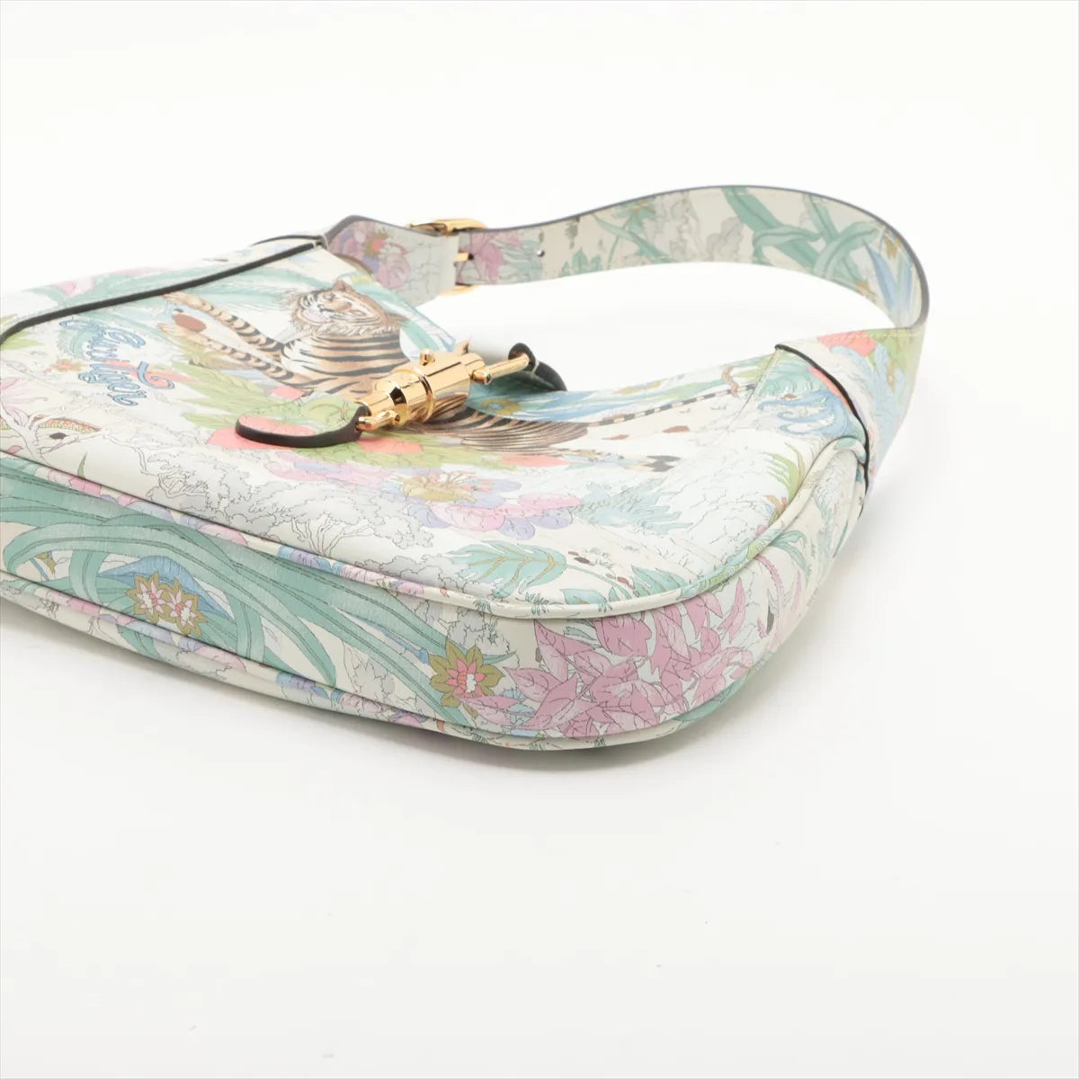 Gucci Jackie 1961 Leather Shoulder Bag Multicolor
