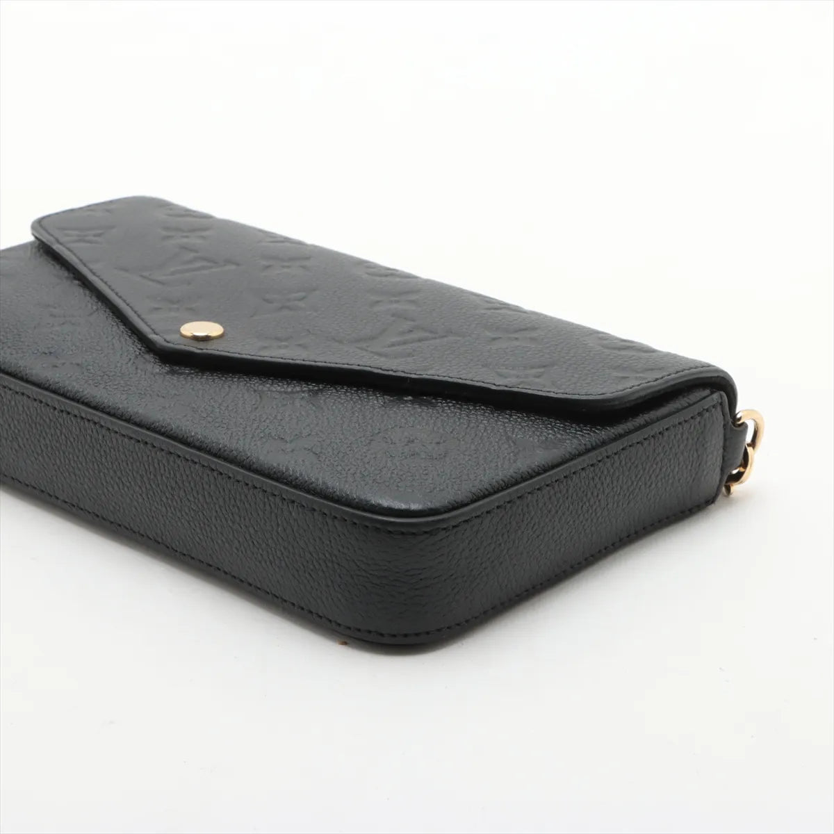 Louis Vuitton Monogram Empreinte Pochette Felicie Black