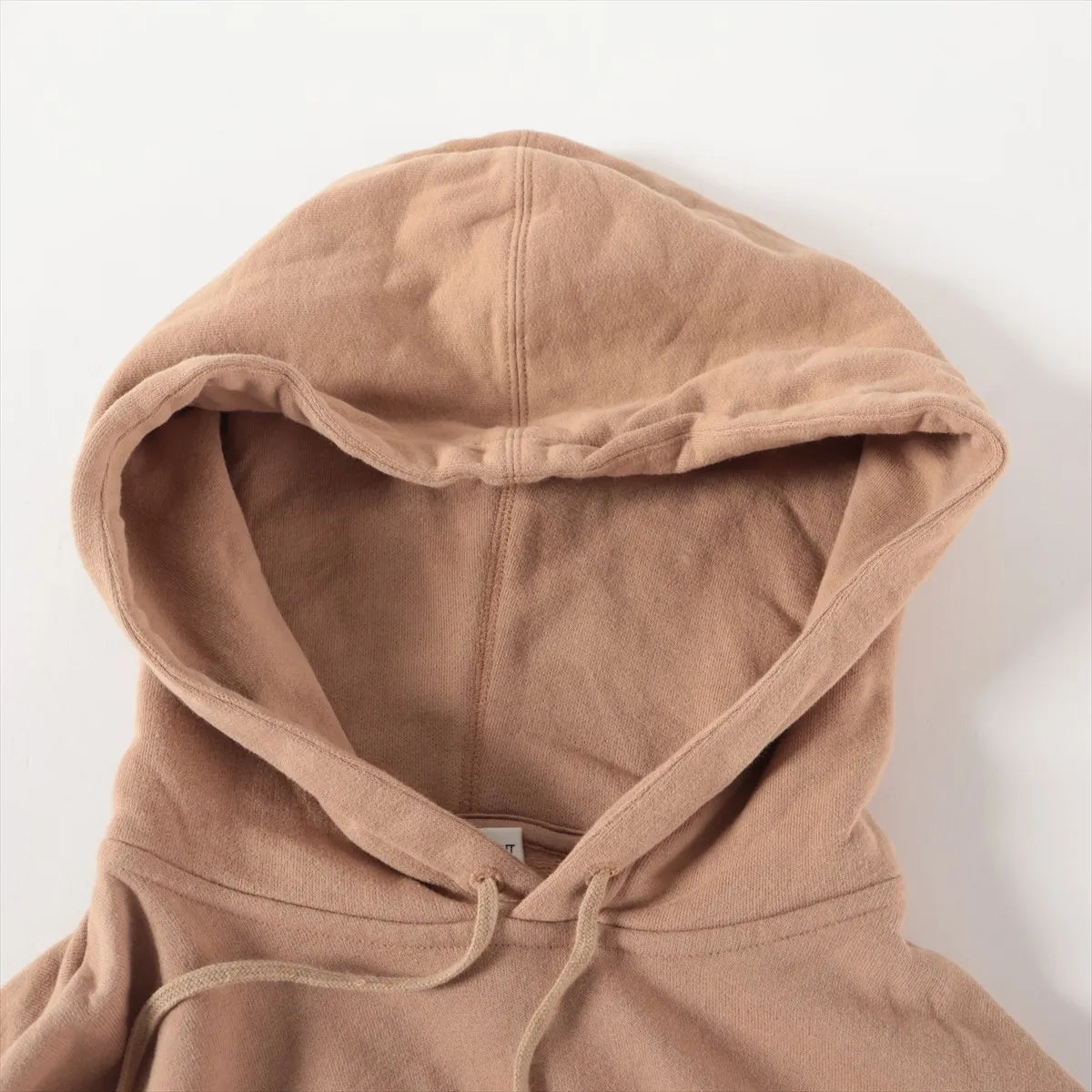 Yves Saint Laurent Paris Cotton Hoodie Brown — product photo 3