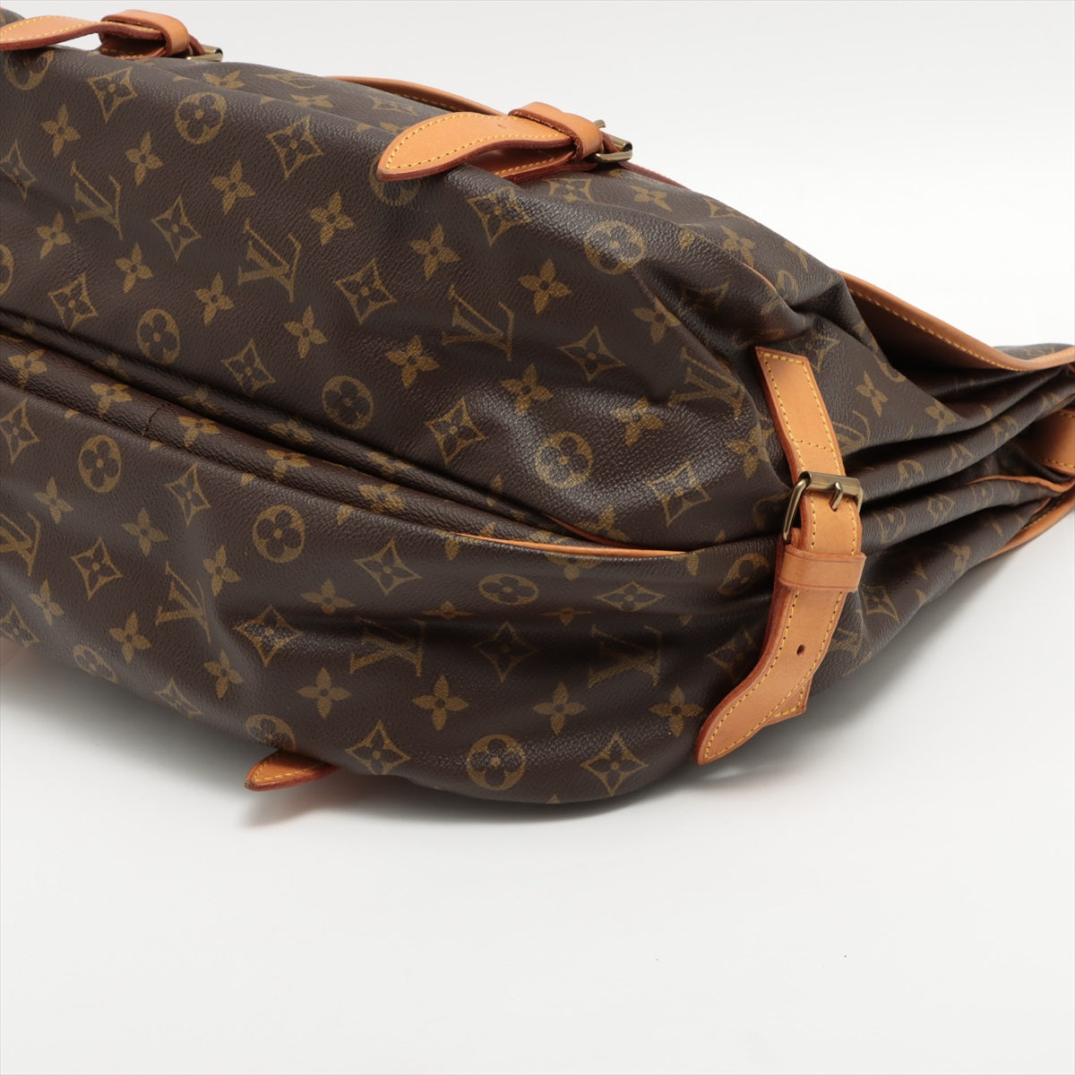 Brown Louis Vuitton Monogram Saumur 43 Bag