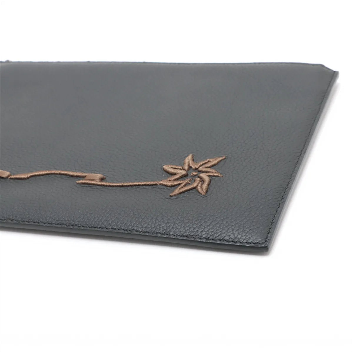 Dior x Cactus Jack Leather Clutch Bag Black