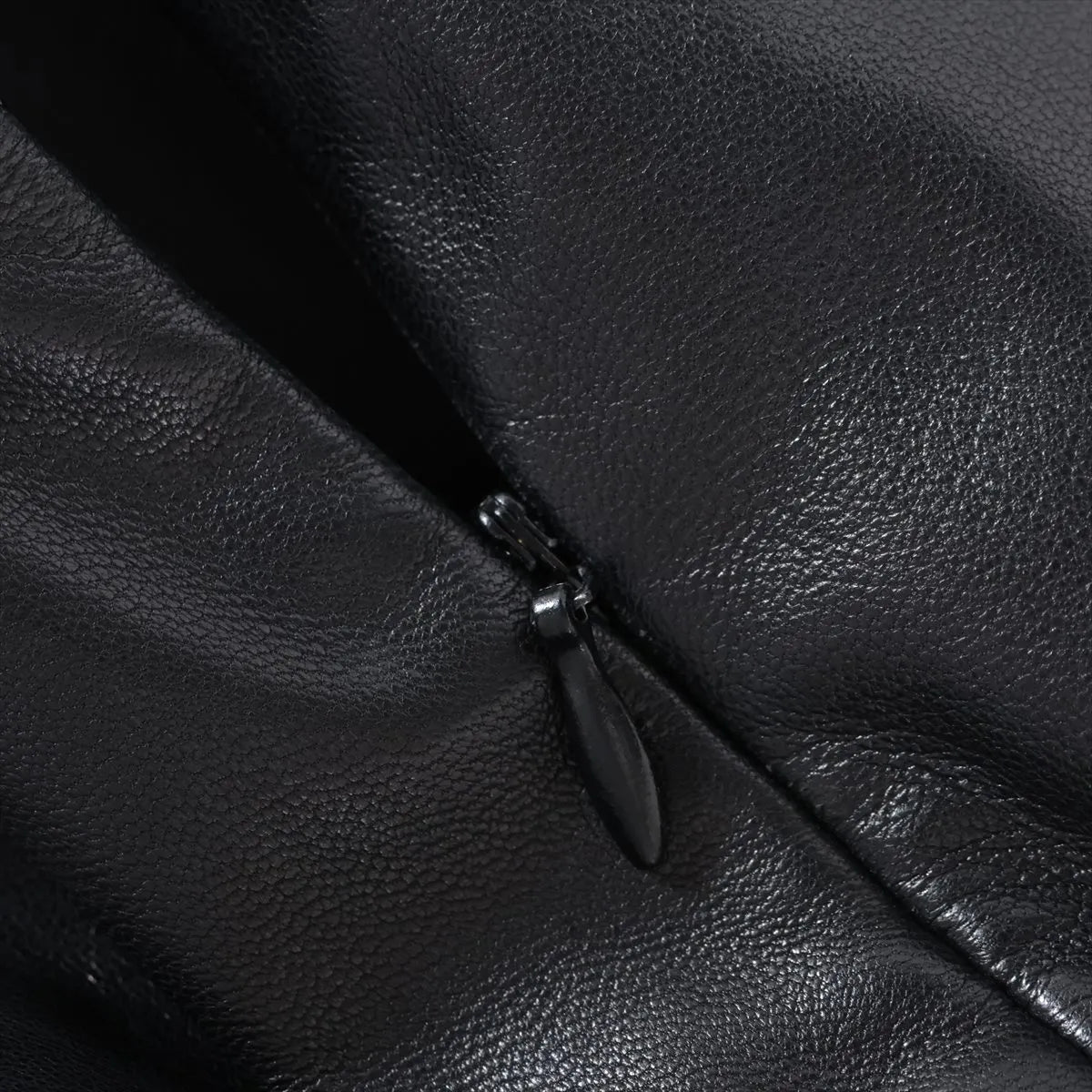 Prada Leather Skirt Black — product photo 3