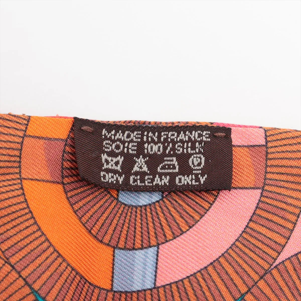 Hermes Twilly Eperon d'or Golden Spurs Silk Orange x Pink