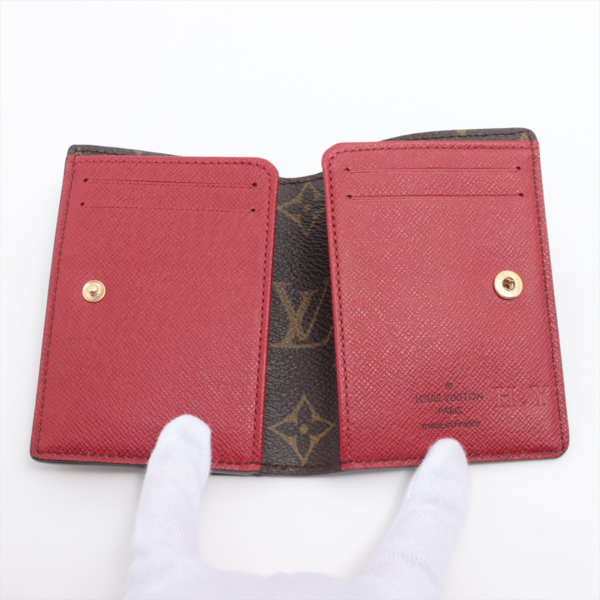 Louis Vuitton Monogram Marie Wallet Red