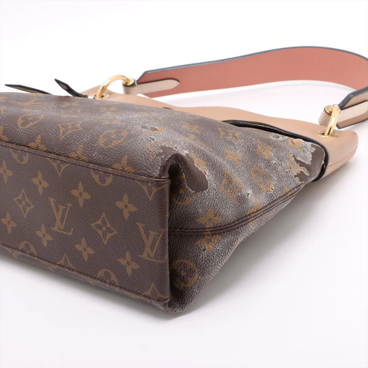Louis Vuitton Monogram Tuileries Hobo Bag Brown
