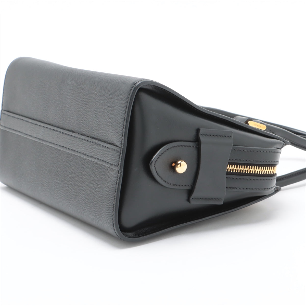 Prada Saffiano Leather Handbag Black