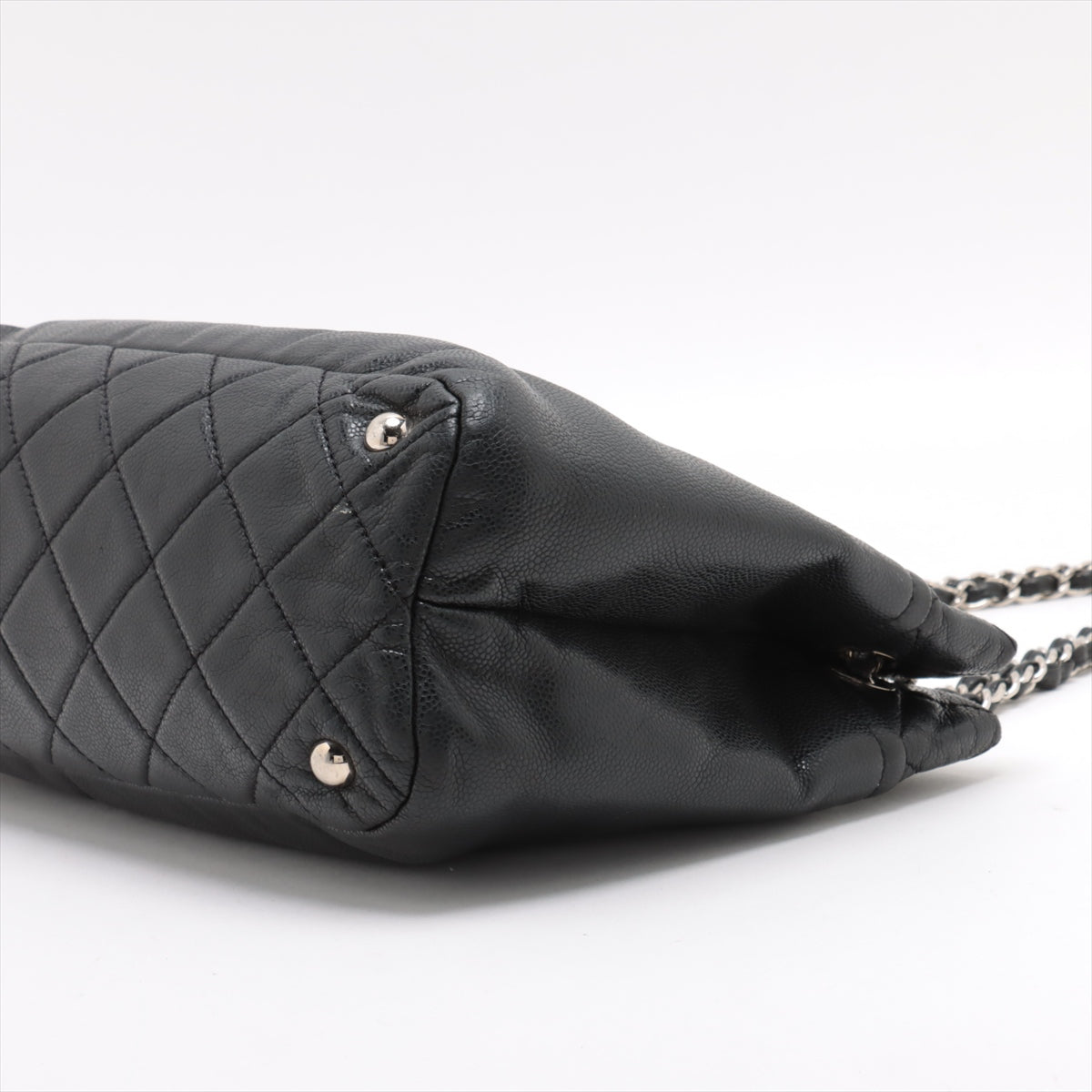 Chanel CC Logo Matelasse Caviar Skin Chain Tote Bag Black * PREORDER *