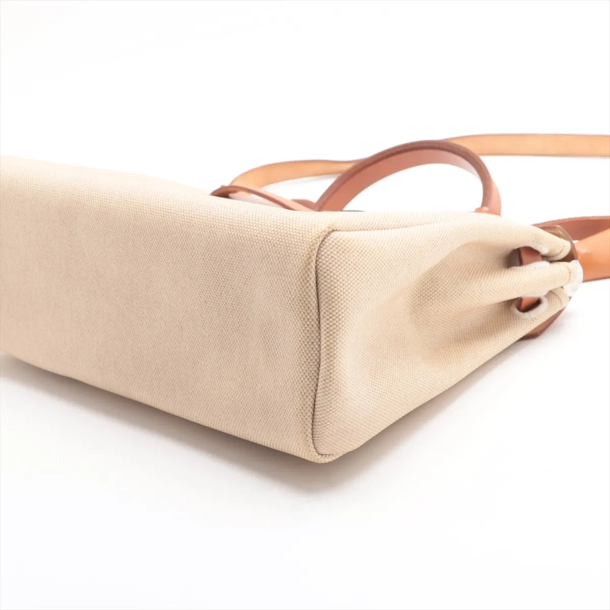 Hermès Herbag PM Twirl Ash x Leather Beige