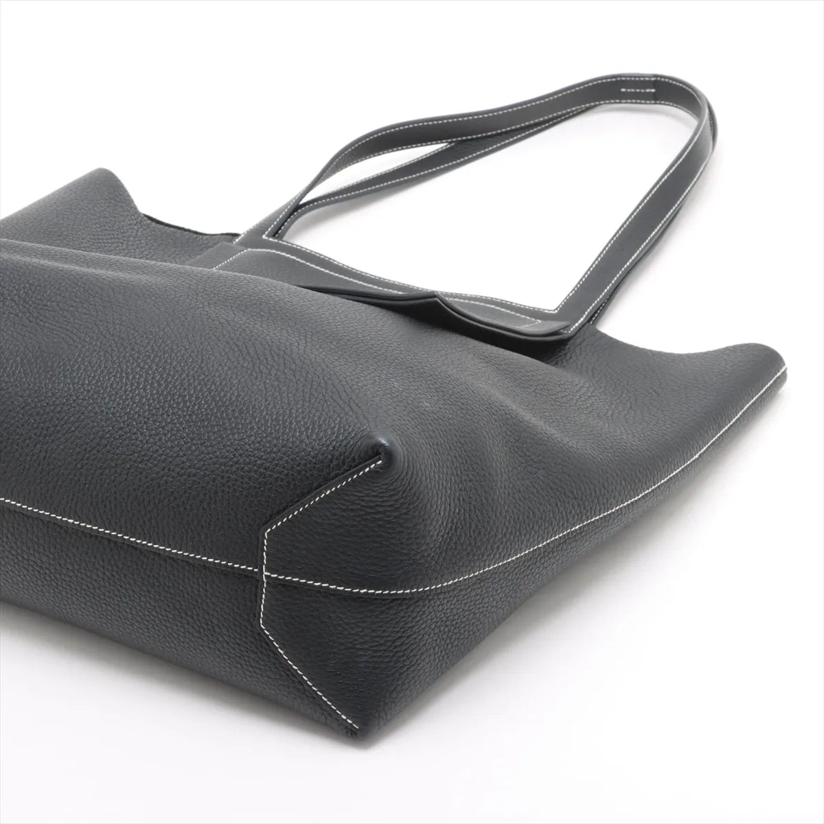 Hermes Hippo Serie 46 Taurillon Clemence Tote Bag Black — product photo 3