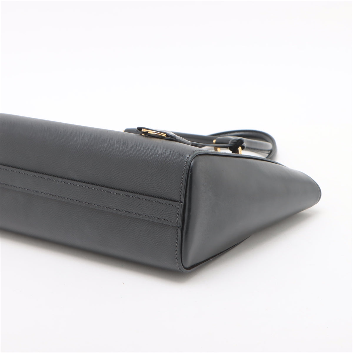 Prada Saffiano Leather Two-Way Shoulder Bag Black * PREORDER *
