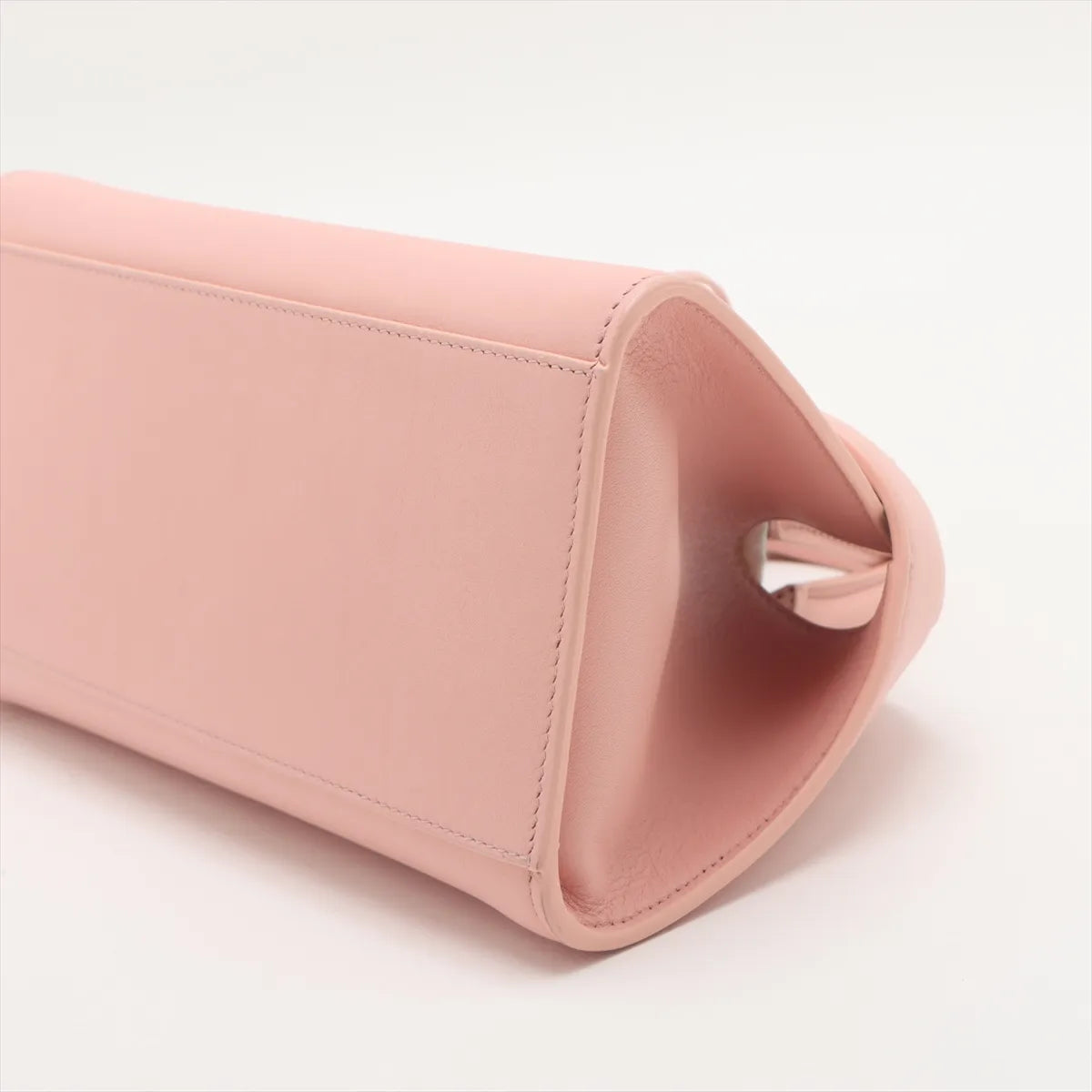 Buy Ferragamo Hug Mini Leather Two-Way Handbag Nylund Pink