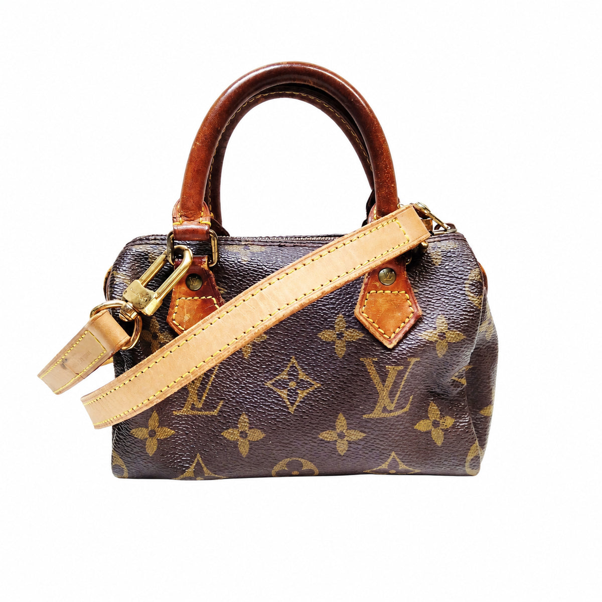 Louis Vuitton Monogram Mini Speedy Bag — product view
