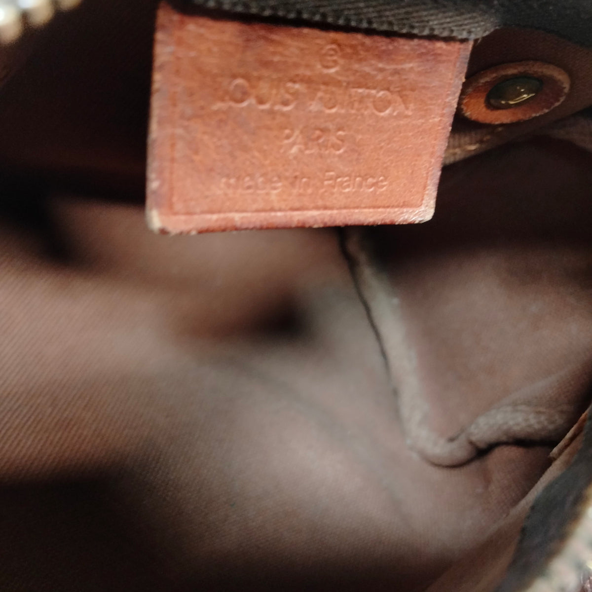 Louis Vuitton Monogram Mini Speedy Bag — detail 5