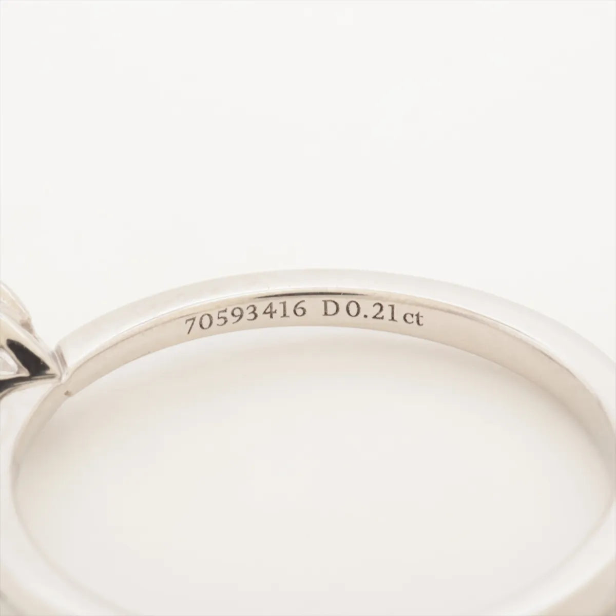 Tiffany & Co. True Diamond Ring Platinum