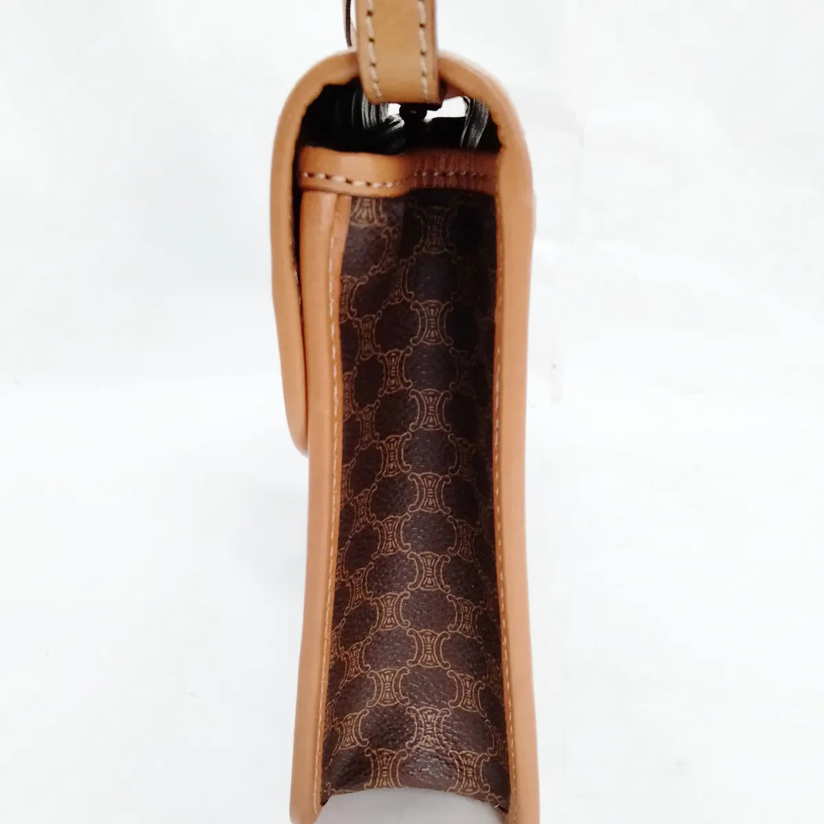 Celine Macadam Triomphe Shoulder Bag Brown — product photo 4