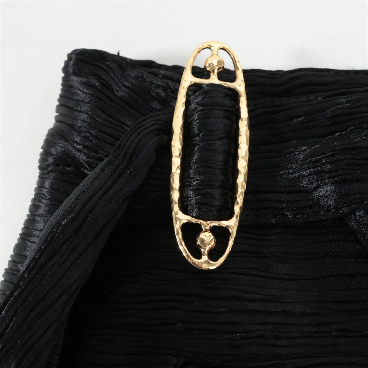 Louis Vuitton Acetate × Rayon Skirt Black — product photo 4