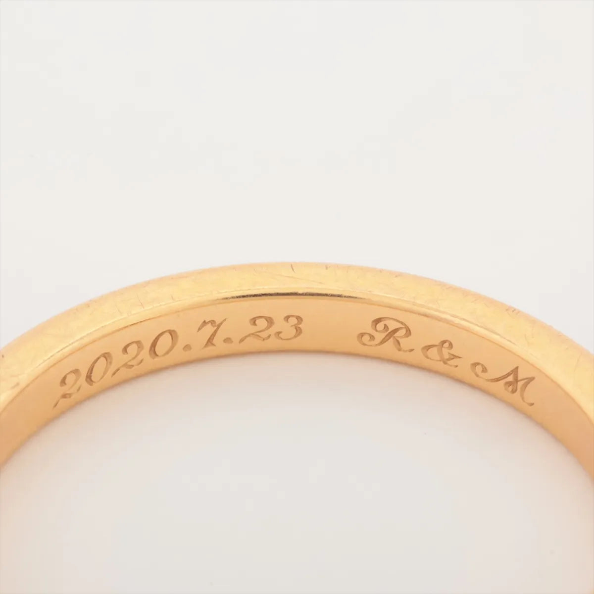 Tiffany & Co. Classic Band Diamond Ring Gold