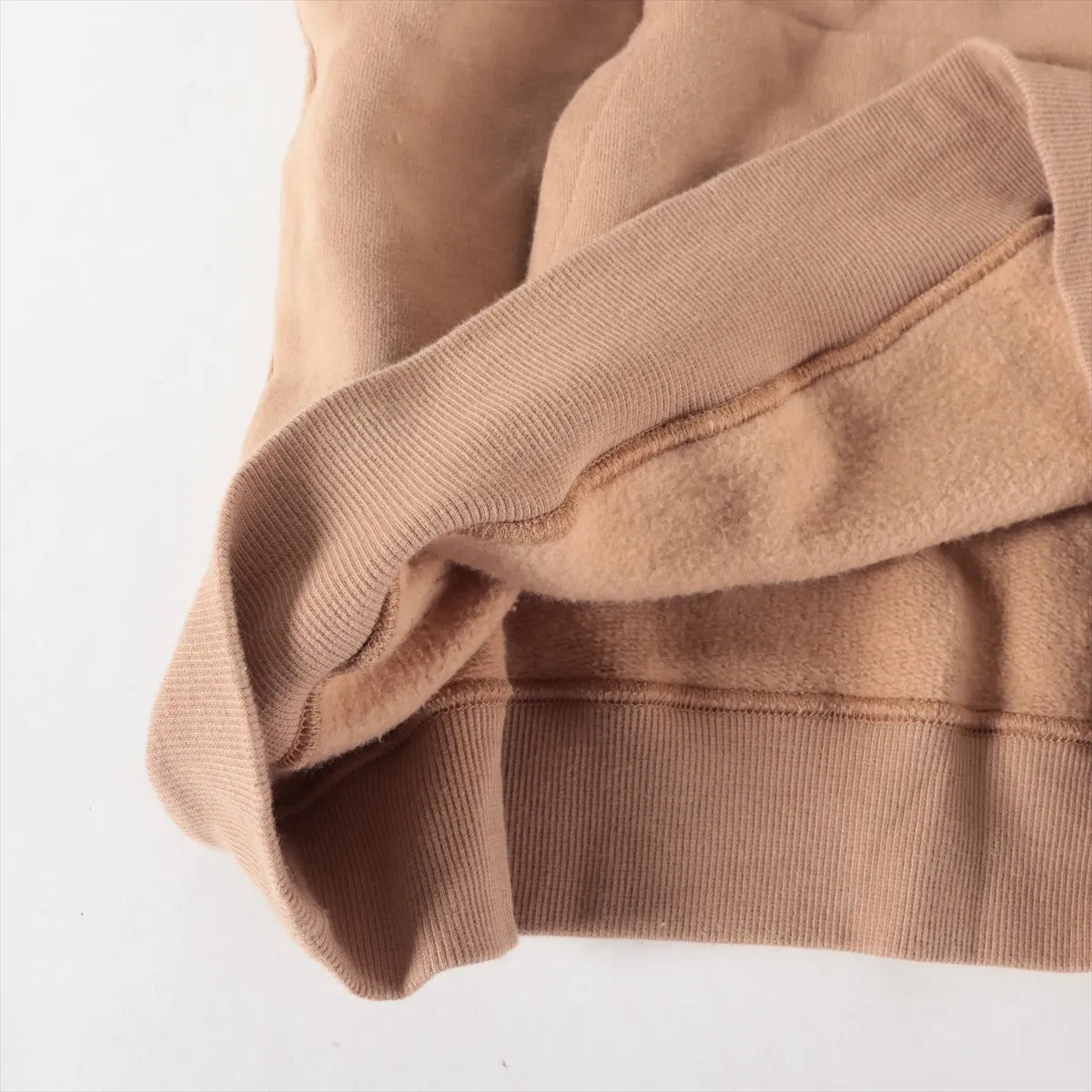 Yves Saint Laurent Paris Cotton Hoodie Brown — product photo 4