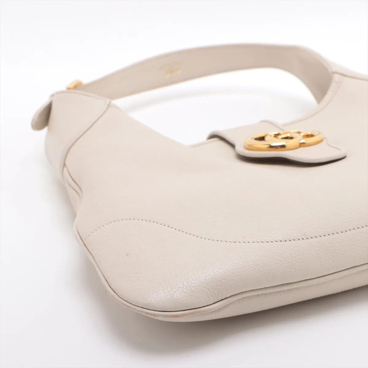 Gucci Aphrodite Medium Leather Shoulder Bag Beige