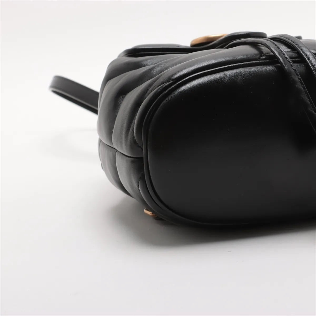 Gucci GG Marmont Leather Backpack Black