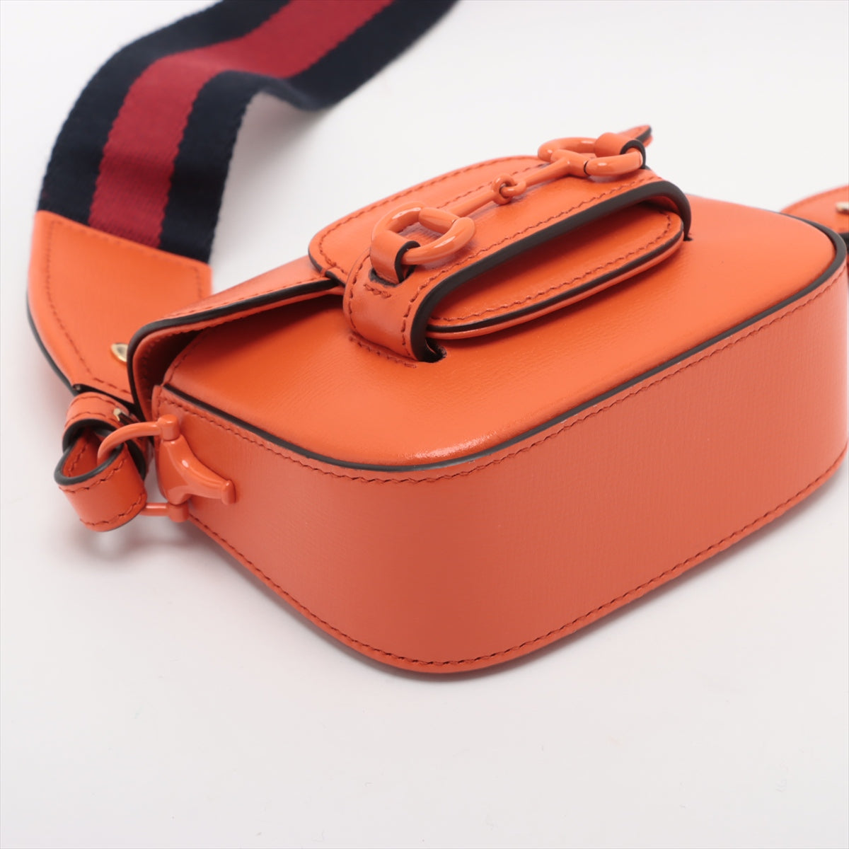 Gucci Horsebit 1955 Leather Two-Way Shoulder Bag Orange * PREORDER *