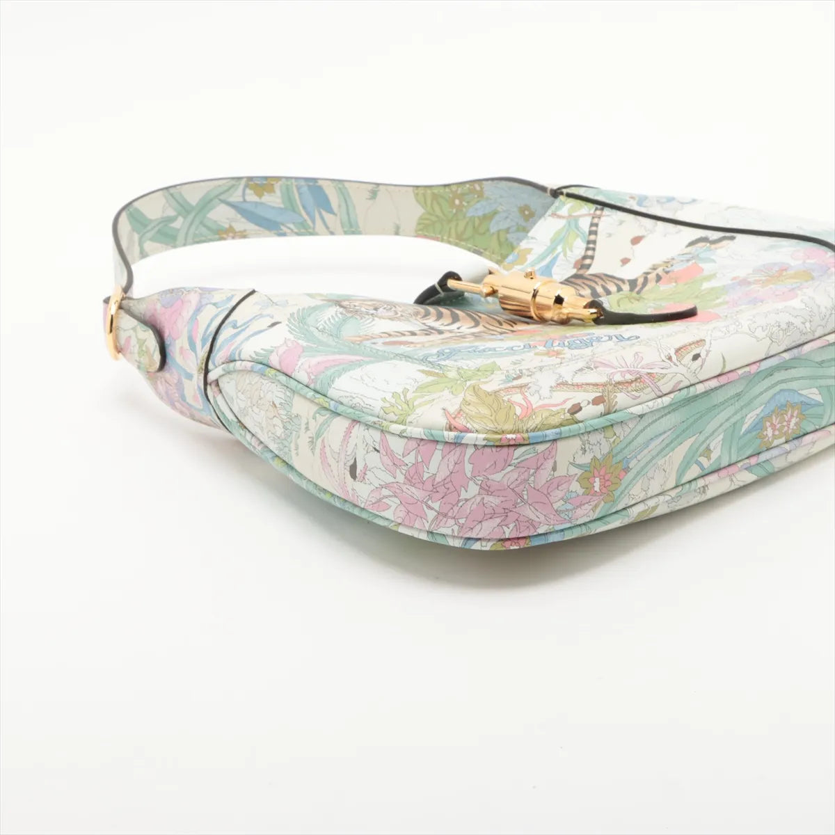Gucci Jackie 1961 Leather Shoulder Bag Multicolor