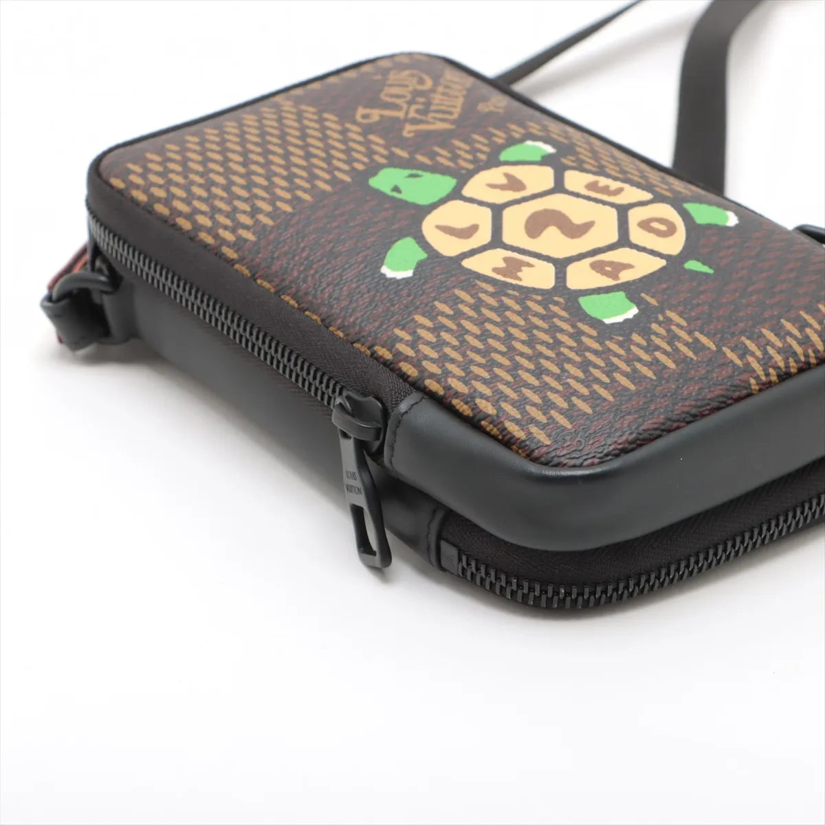 Louis Vuitton x NIGO Damier Ebene Giant Double Phone Pouch
