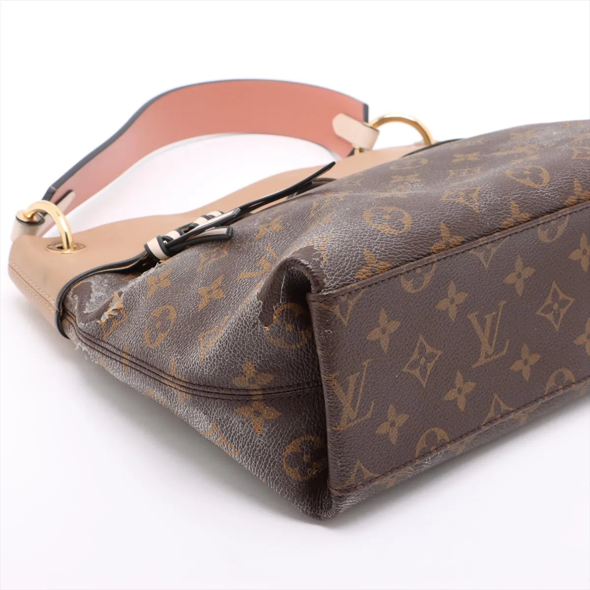 Louis Vuitton Monogram Tuileries Hobo Bag Brown