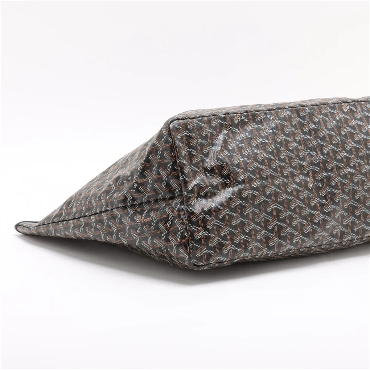 Goyard Saint Louis GM Leather Tote Bag Black