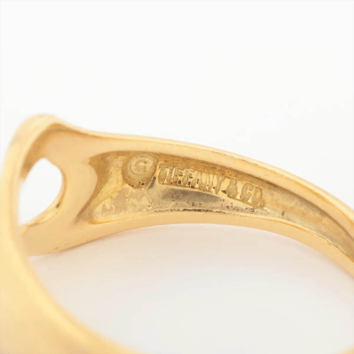 Tiffany & Co. Open Heart Ring Yellow Gold