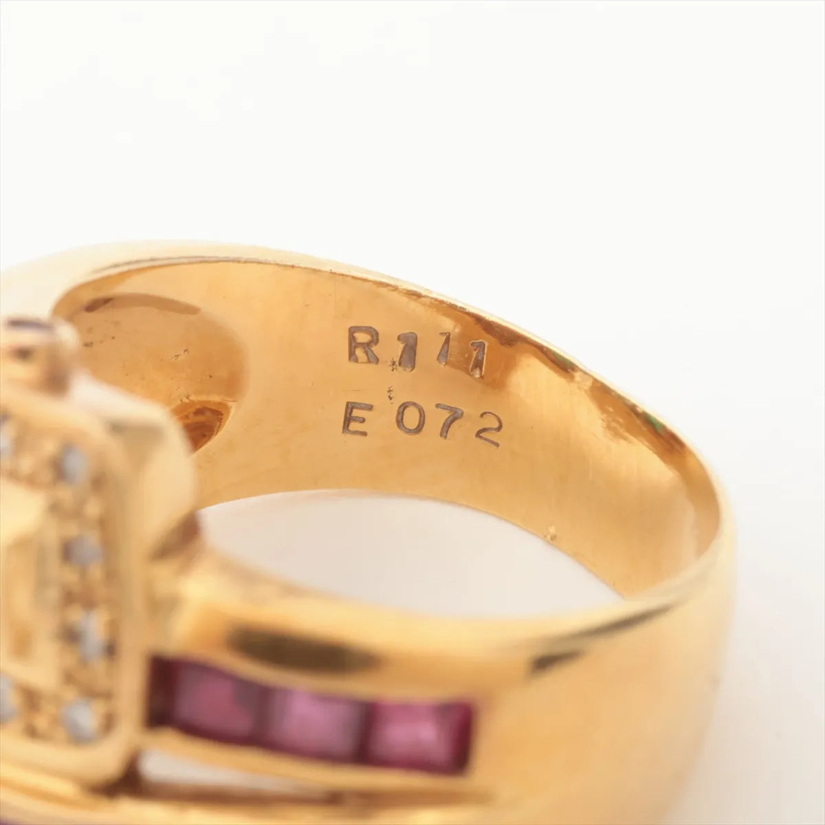 Emerald Ruby Diamond Ring