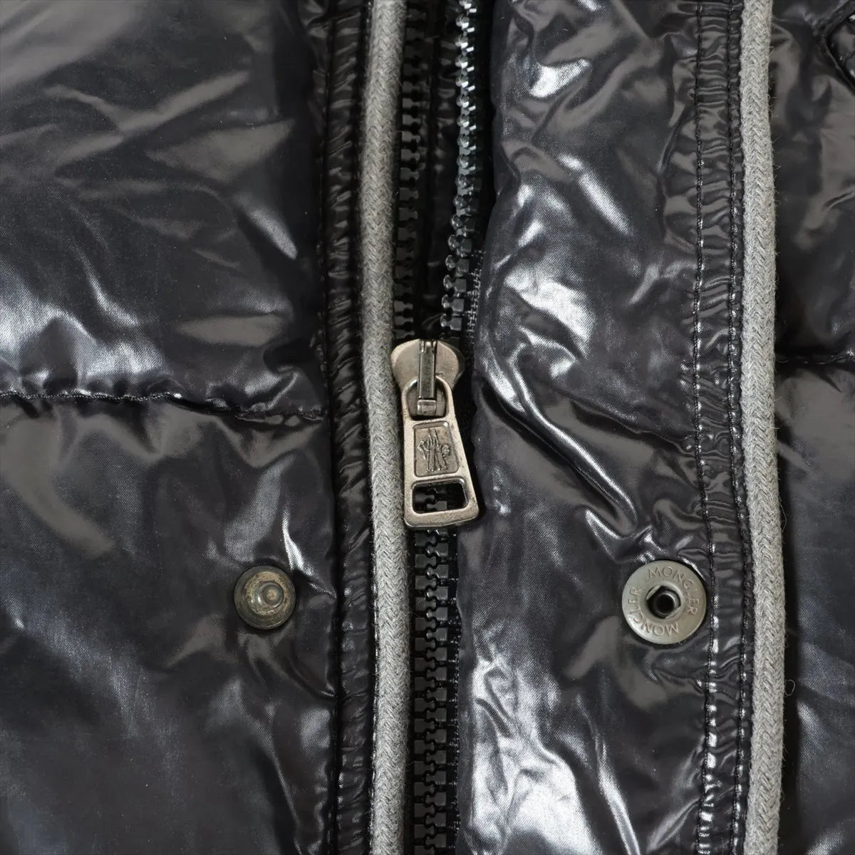 Moncler Nylon Down Jacket Black