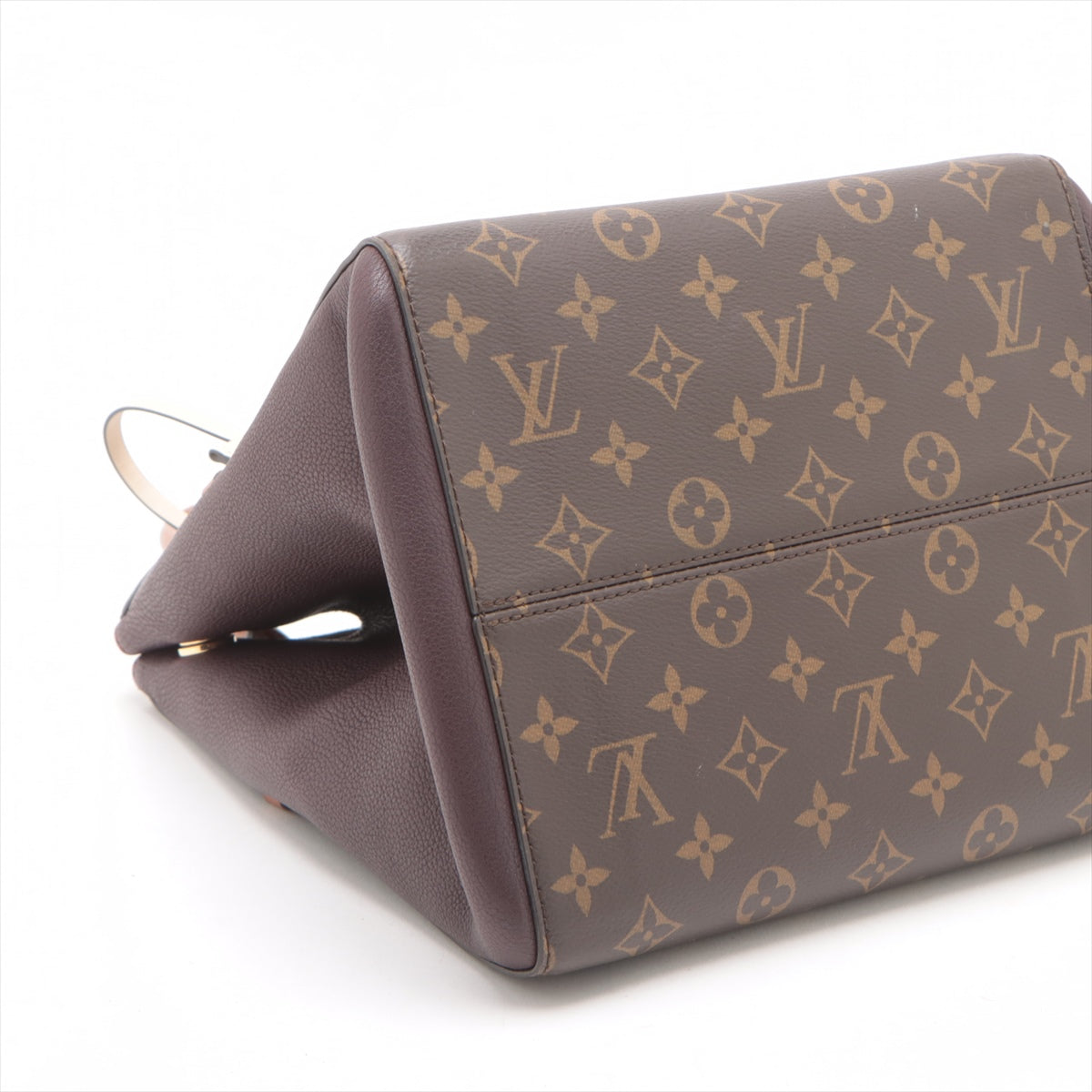 Louis Vuitton Monogram Calfskin Fold Tote MM Brown x Black * PREORDER *