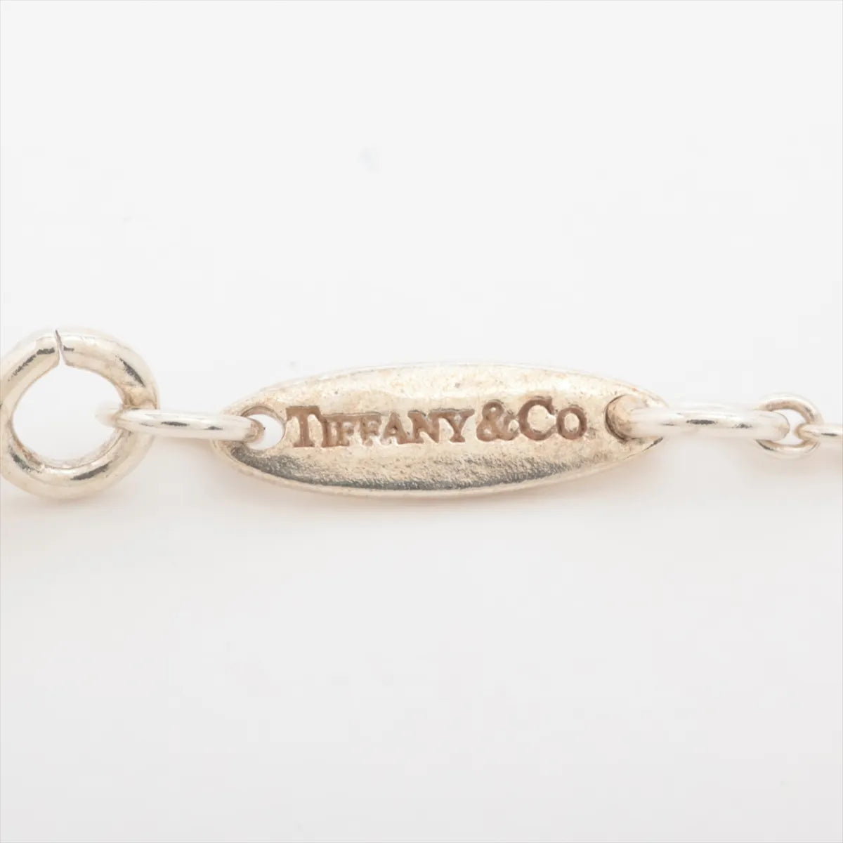 Tiffany & Co. Open Heart Necklace Silver