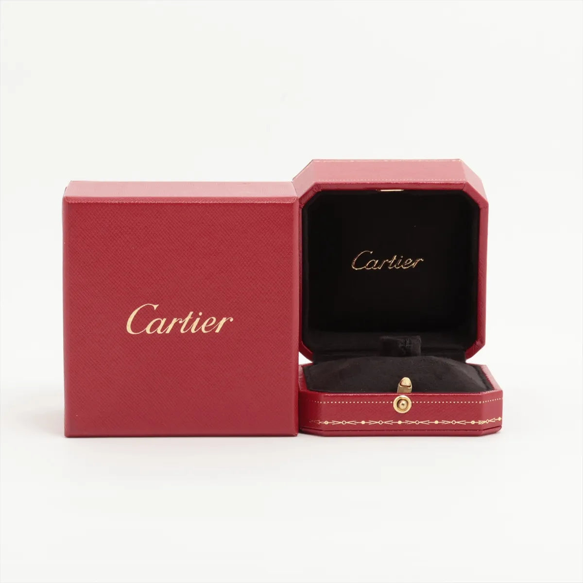Cartier Maillon Panthère Triple Row Half-pave Diamond Ring White Gold
