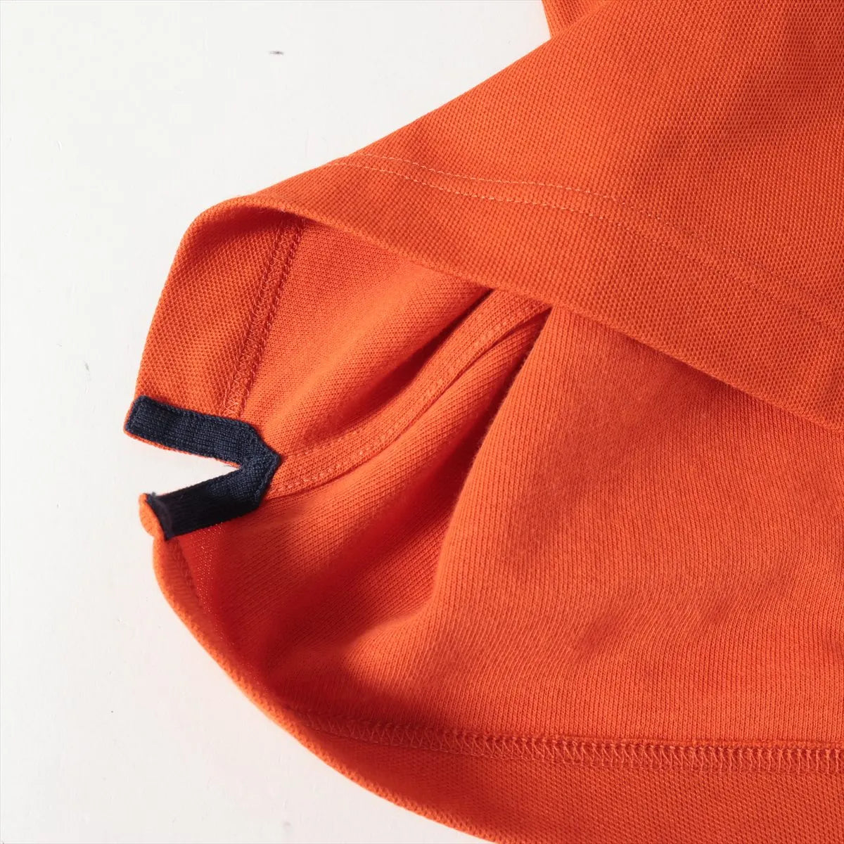 Hermes Cotton Polyester Polo Shirt Orange