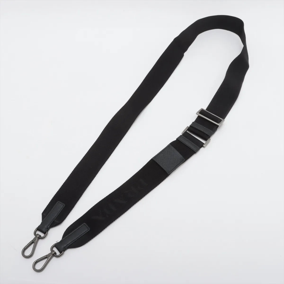 Prada Tessuto Nylon Shoulder Bag Black