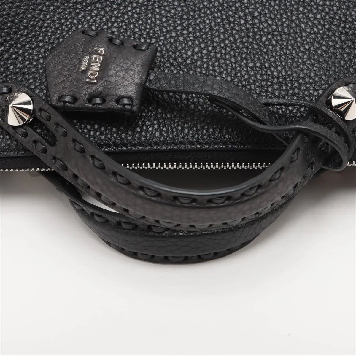 Fendi By The Way Selleria Medium Shoulder Bag Black