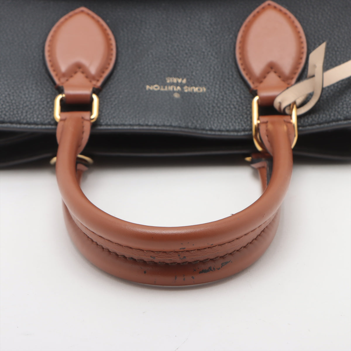 Louis Vuitton Monogram Calfskin Fold Tote MM Brown x Black * PREORDER *