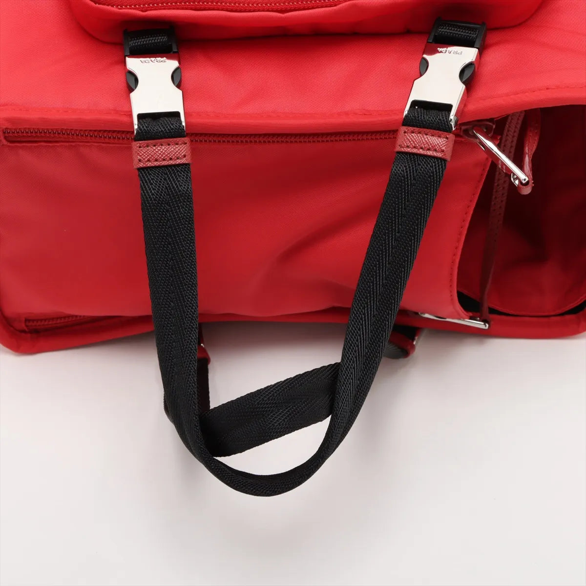 Prada Tessuto Nylon For Pets Carry Bag Red
