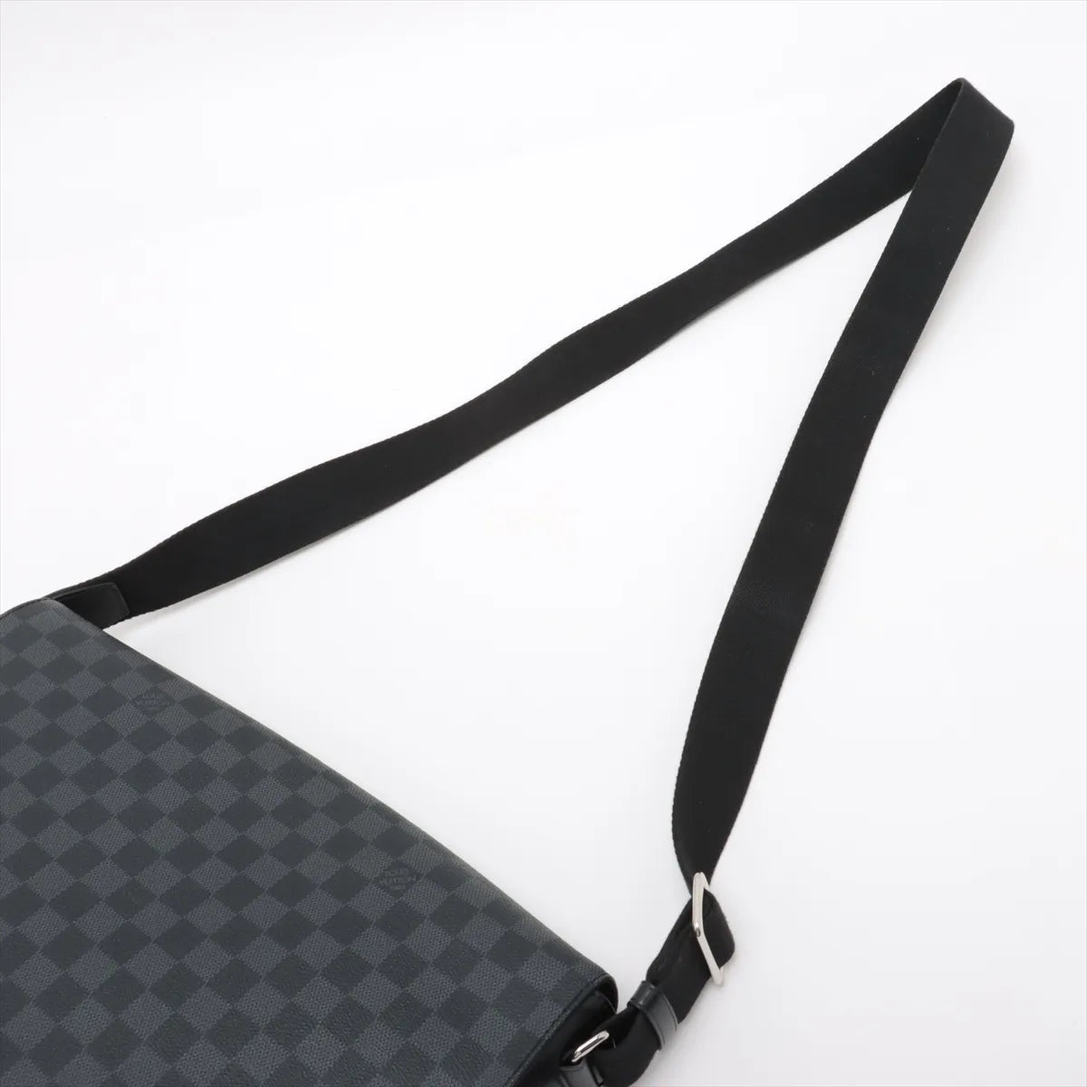 Louis Vuitton Damier Graphite District GM Black