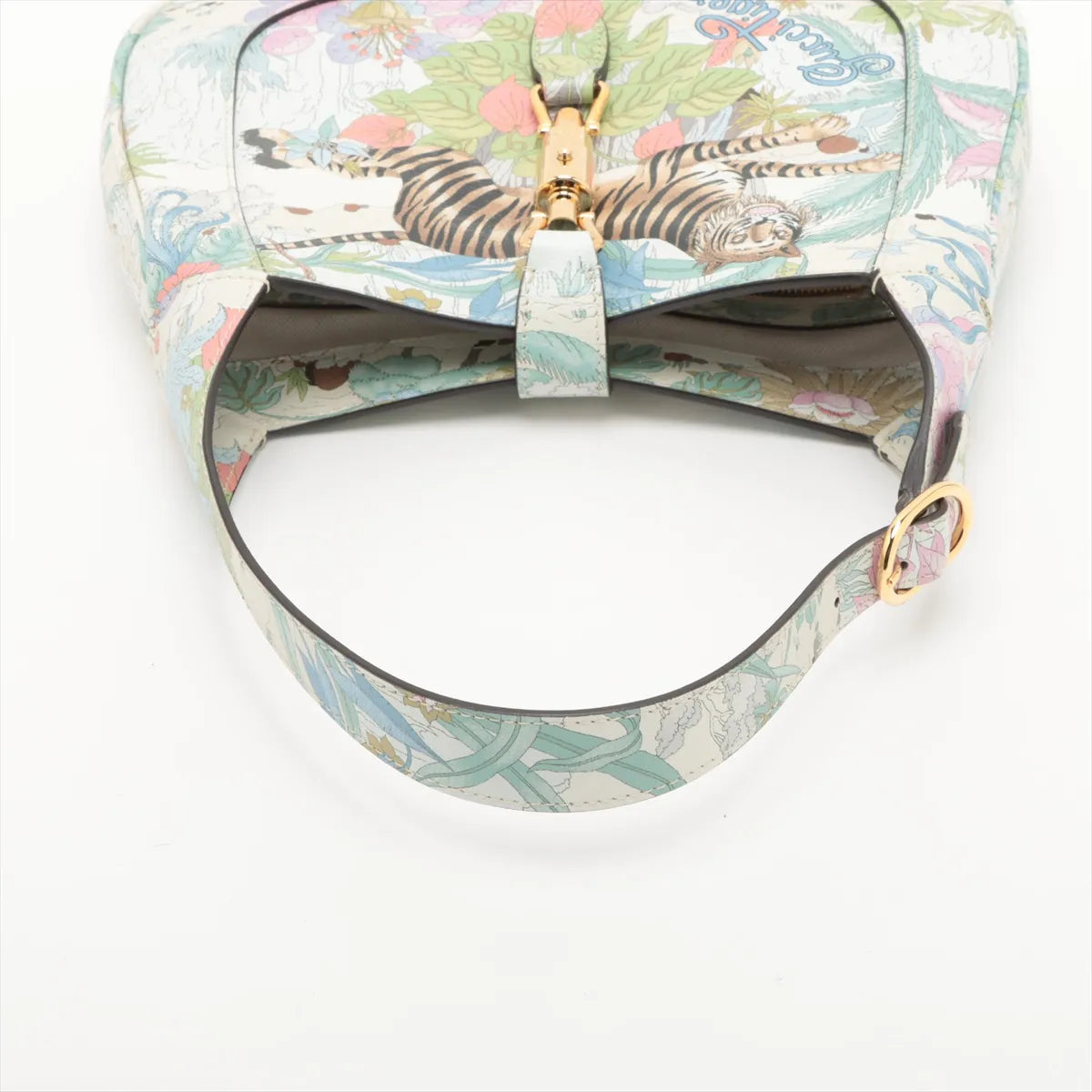 Gucci Jackie 1961 Leather Shoulder Bag Multicolor