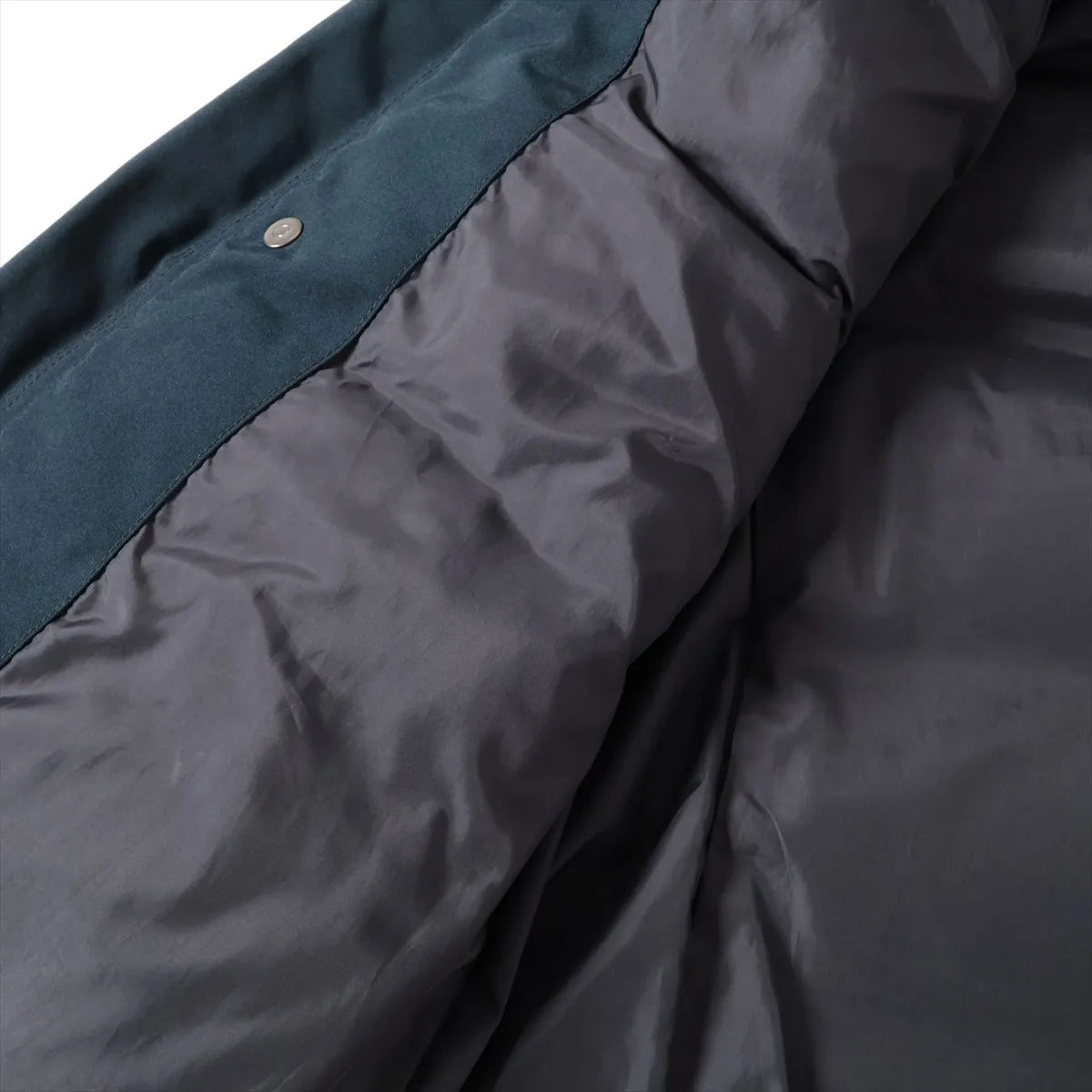 Danton Polyester Fur Down Jacket Navy Blue — product photo 5