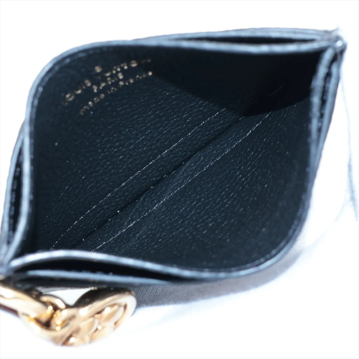 Louis Vuitton Monogram Empreinte LV Charms Card Holder