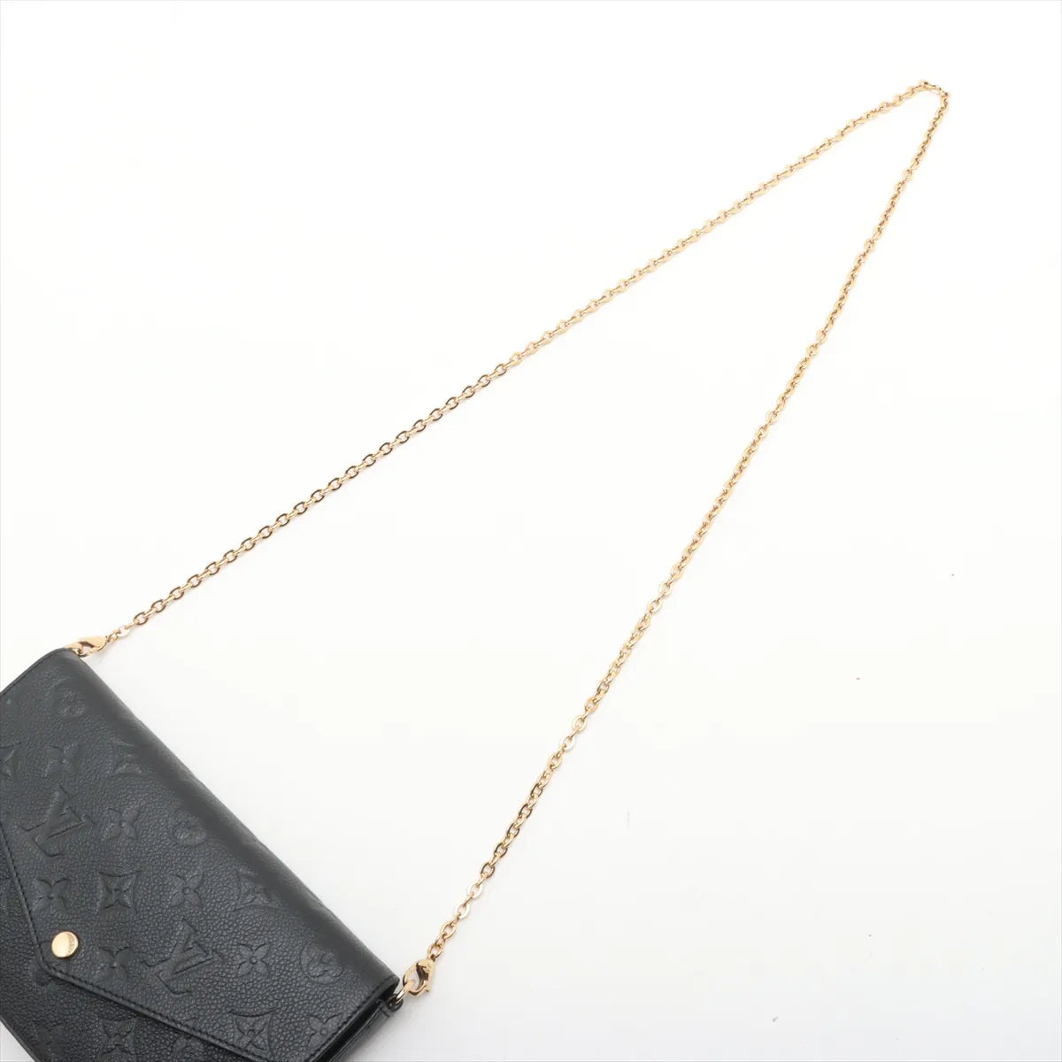 Louis Vuitton Monogram Empreinte Pochette Felicie Black