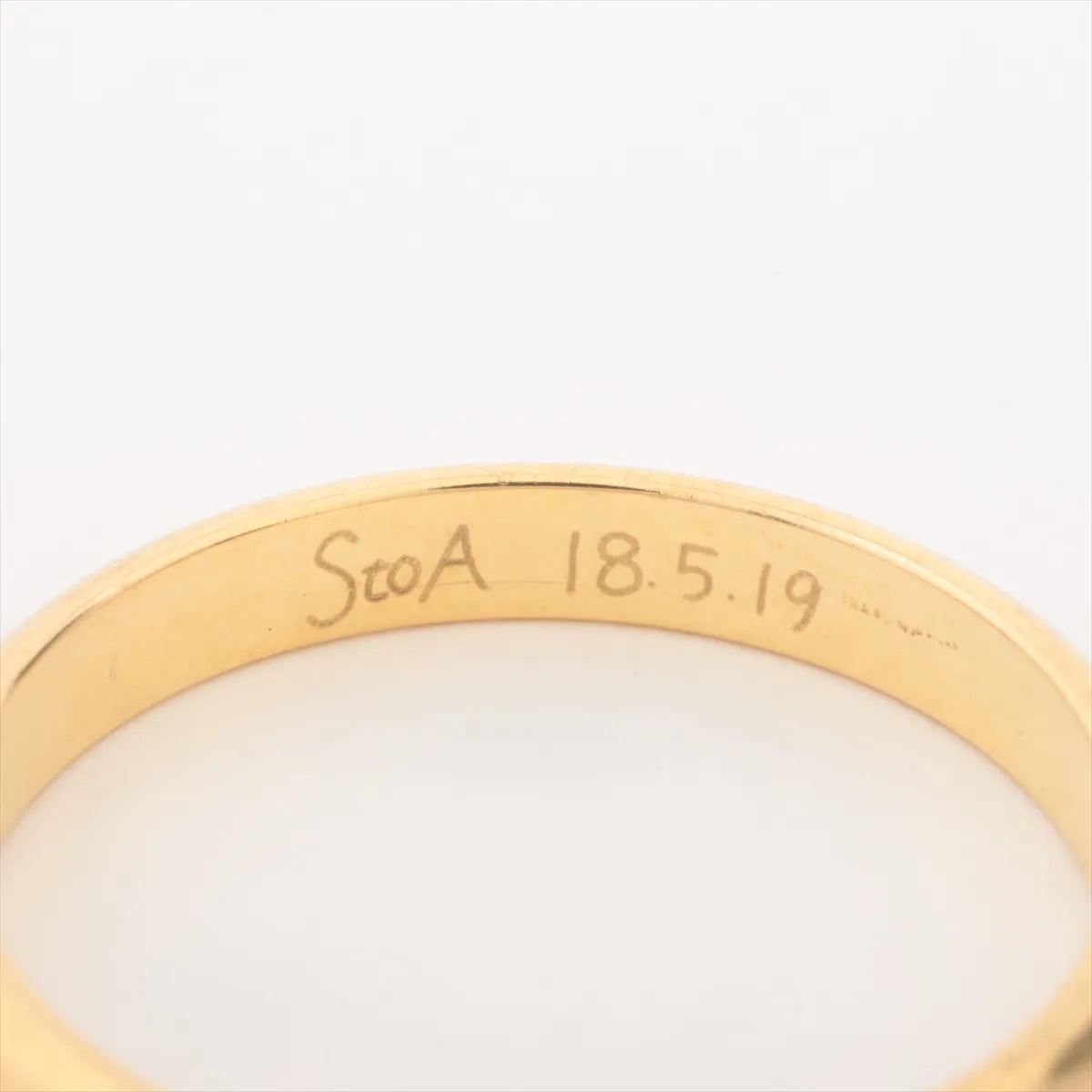 Cartier 1895 Diamond Wedding Ring Yellow Gold