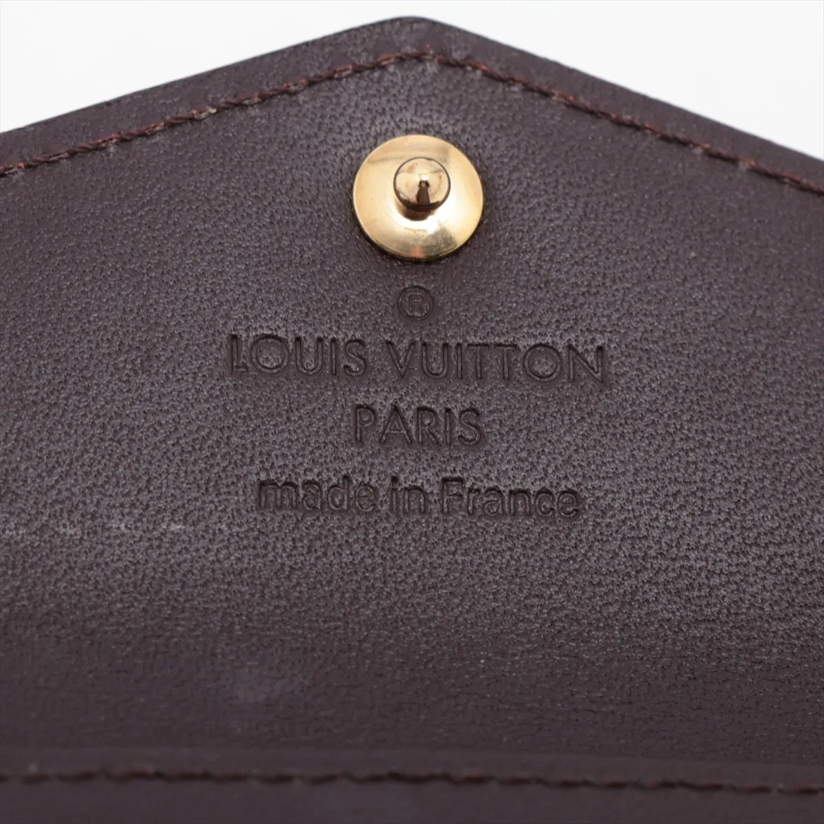 Louis Vuitton Monogram Vernis Key Case Amarante