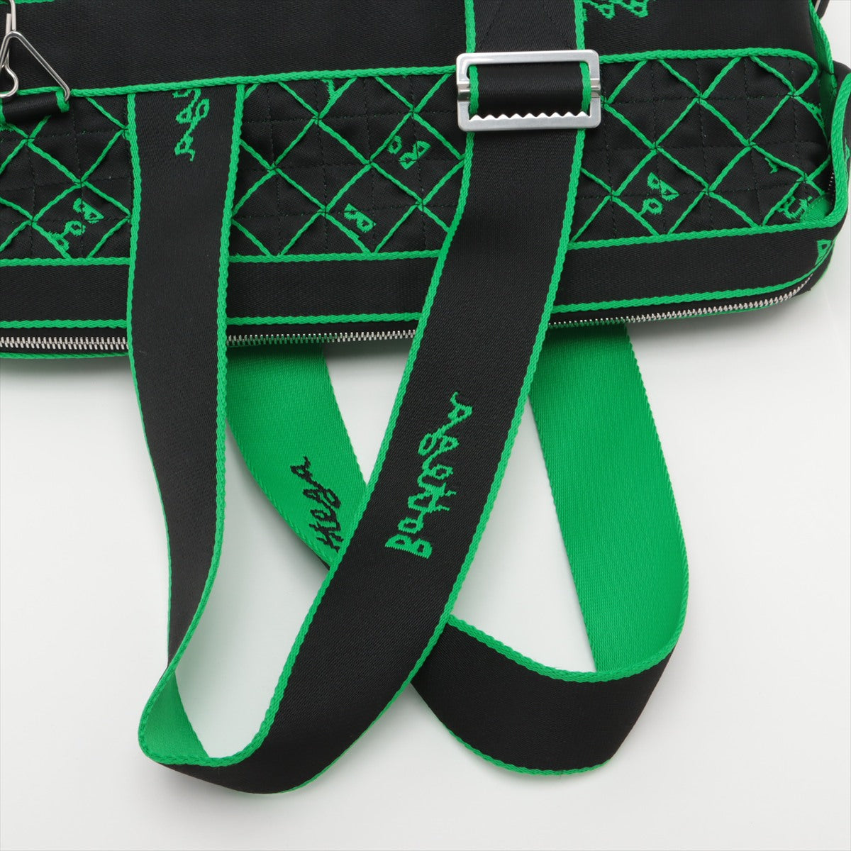 Bottega Veneta Webbing Polyester Two-Way Tote Bag Green x Black * PREORDER *